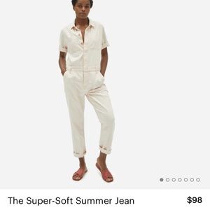 Everlane Super Soft Jean Coverall
